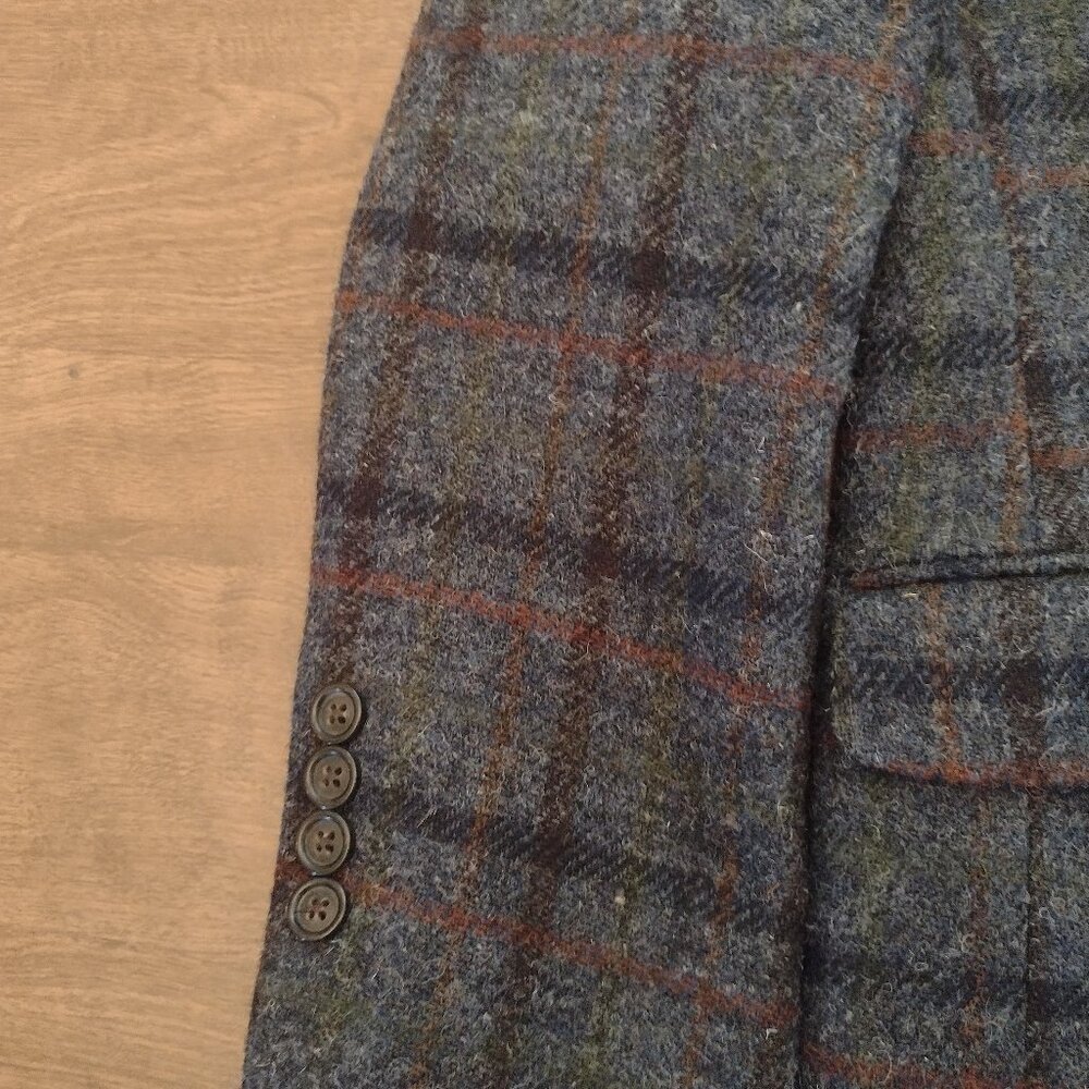 Brooks Brothers Harris Tweed Sport Coat Size 36S - Milano Fit - Picture 4 of 16